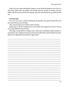 Self-Love guided journal (Book or PDF)