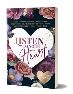 Listen to Your Heart guided journal (Book or PDF)