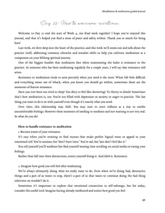 mindfulness and meditation guided journal