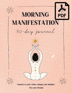 morning manifestation journal guided